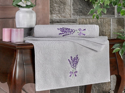 TOWELS - COTTON EMBROIDERY - LAVANTA