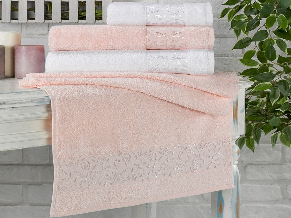 TOWELS - BAMBOO & COTTON - ROSE DANCE