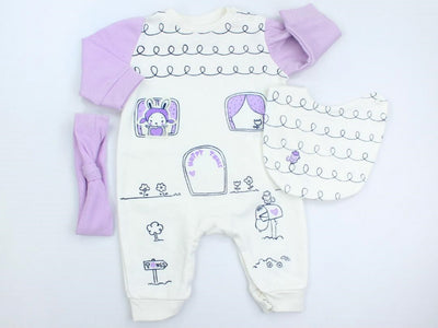 BABY CLOTHES - OVERALLS  - 2791T-TONGS BABY