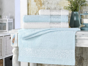 TOWELS - BAMBOO & COTTON - ROSE DANCE