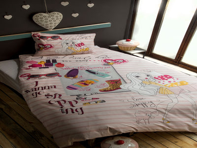 COMFORTER SETS -RANFORCE DIGITAL  SLEEP - SHOPPING GIRL