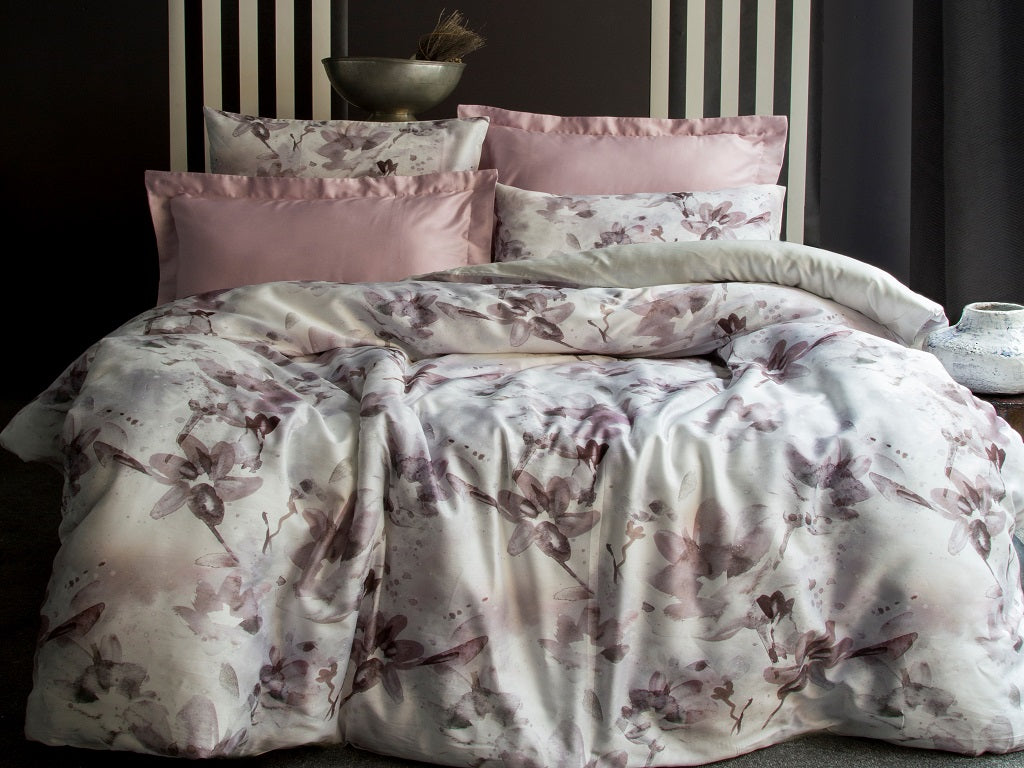 DUVET COVER SETS-DIGITAL SATIN - SOPHIA