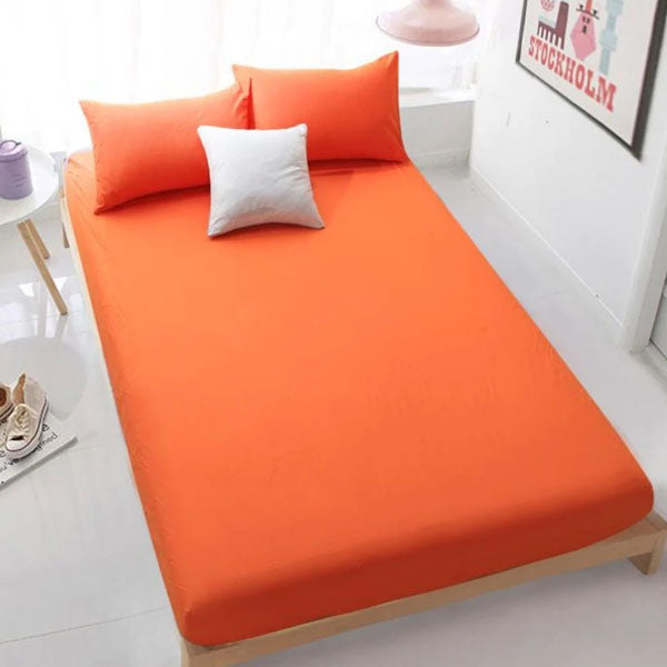 FITTED SHEET SET - COTTON - PLAIN