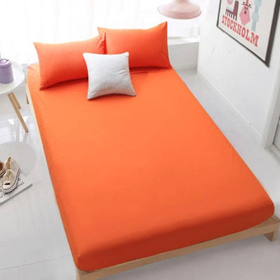 FITTED SHEET SET - COTTON - PLAIN