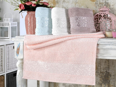 TOWELS - BAMBOO & COTTON - ROSE DANCE