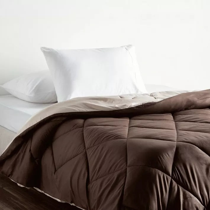 COMFORTER SET  - POLYESTER -  REVERSIBLE