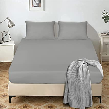 FITTED SHEET  - COTTON - PLAIN